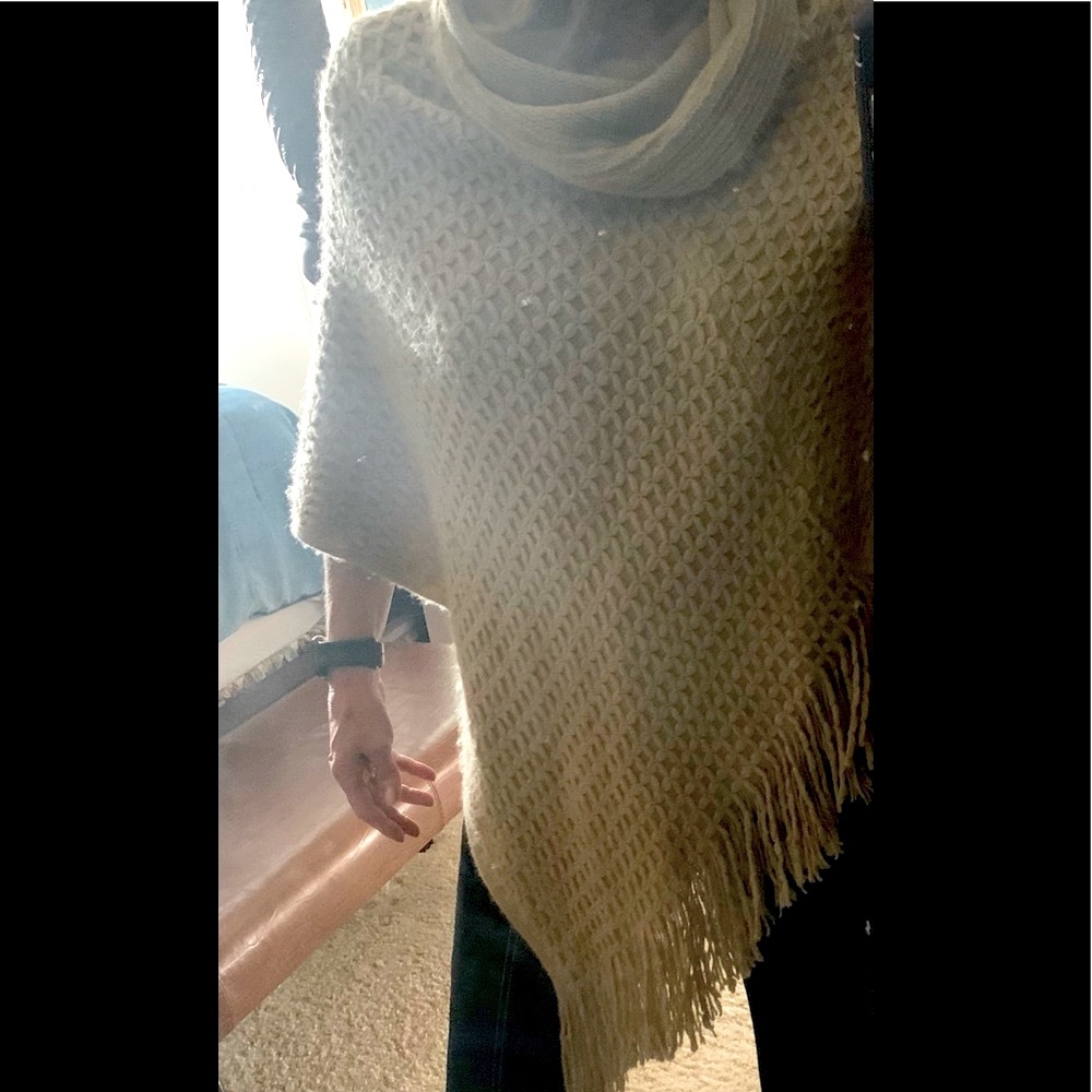 Cozy cozy shawl sweater
